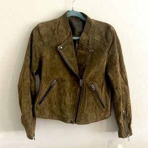 Olive blanknyc medium leather jacket